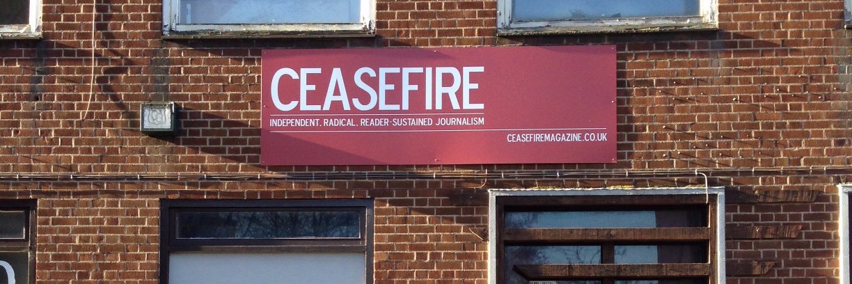 Ceasefire Magazine banner