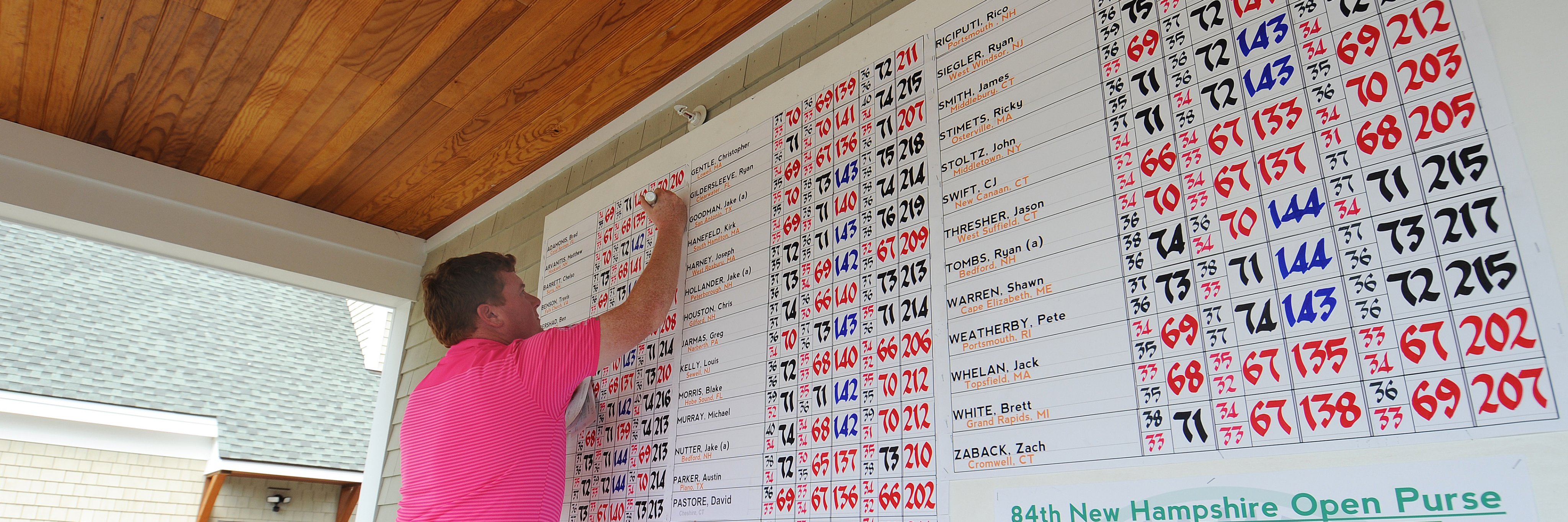 New Hampshire Golf banner