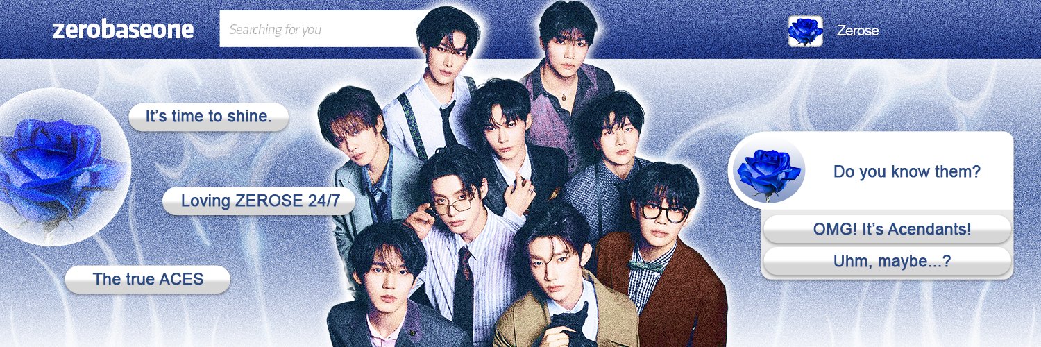 ⚜. 푸른 장미의 기사, 𝐀𝐂𝐄𝐍𝐃𝐀𝐍𝐓𝐒 ⟢ banner