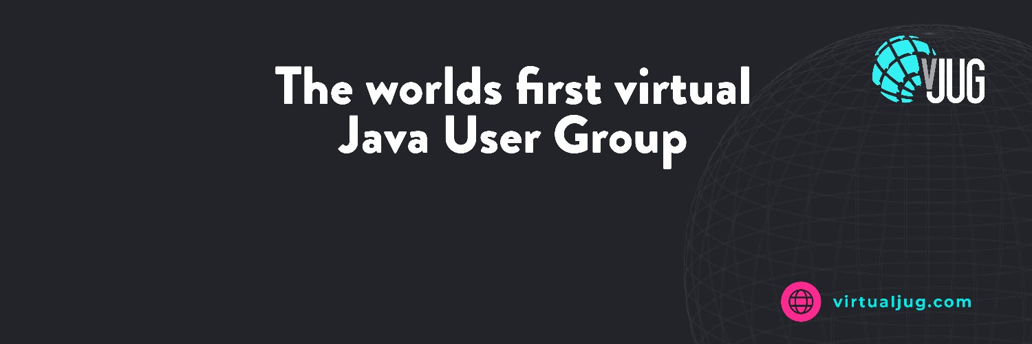 VirtualJUG (vJUG) banner