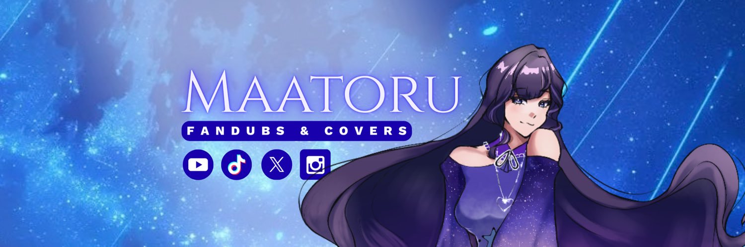 ✧˚Maatoru˚✧ 💜🌌 banner