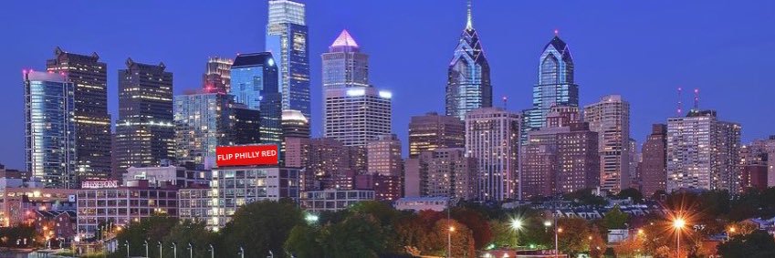 Flip Philly Red banner