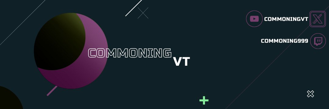 CommoningVT 👹💛 banner