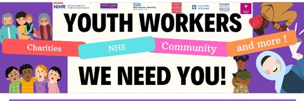 Health+Youth Work Project banner
