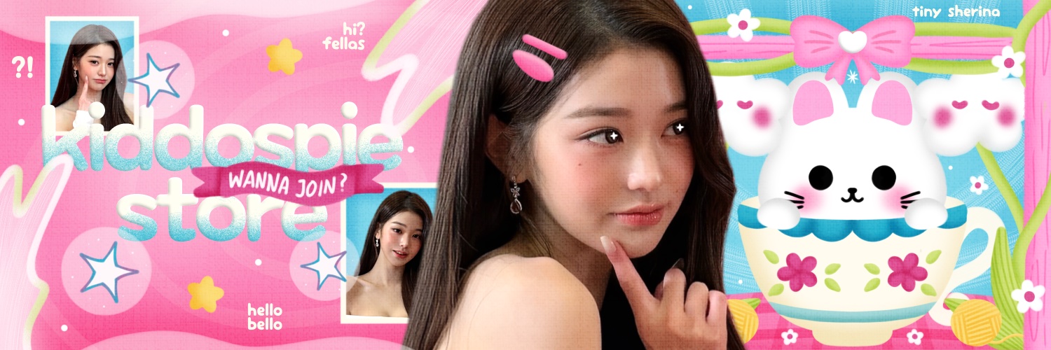 ♡̷ Sherina wording! 🍥🍧 banner