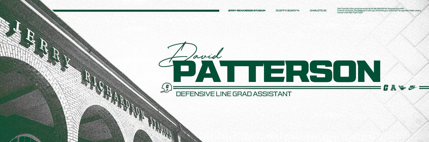 David Patterson banner