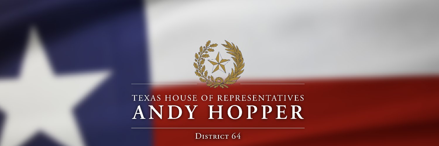 Rep. Andy Hopper's banner