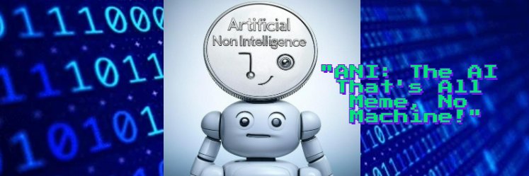 ANI-Artificial Non Intelligence banner