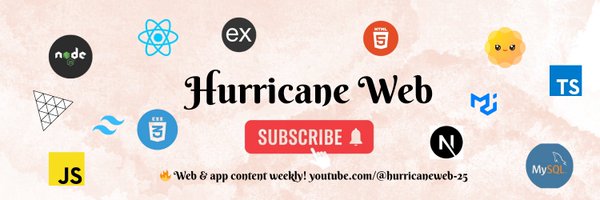 HurricaneWebDev Profile Banner