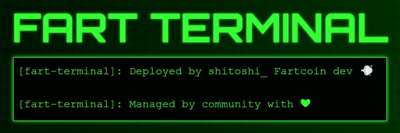 Fart Terminal banner