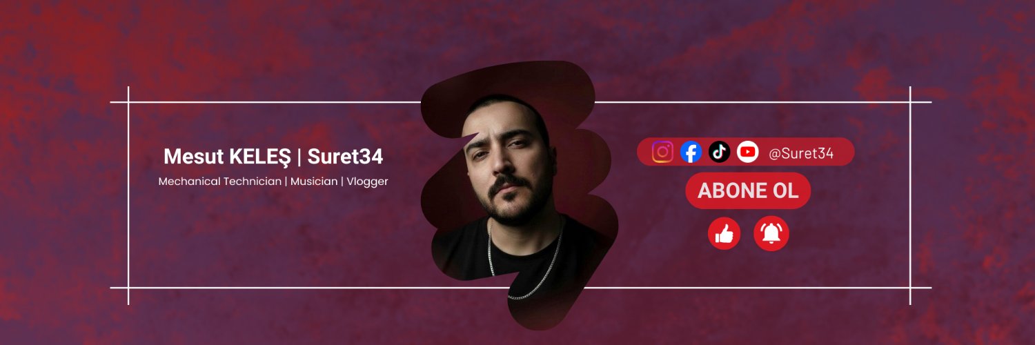 Mesut KELEŞ | S u r e t 3 4 banner
