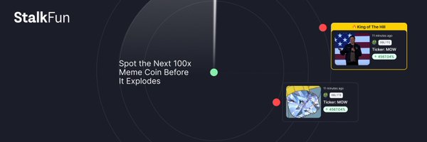 StalkDotFun Profile Banner