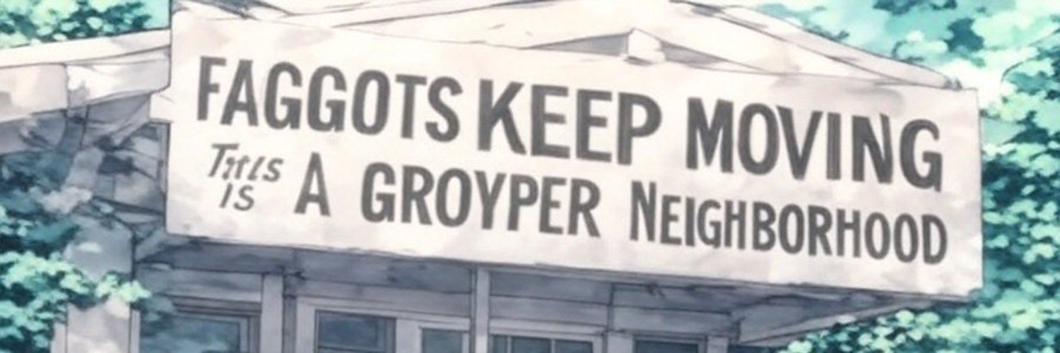 Periclesthinkingaboutgaysexandhatingitgroyper's banner