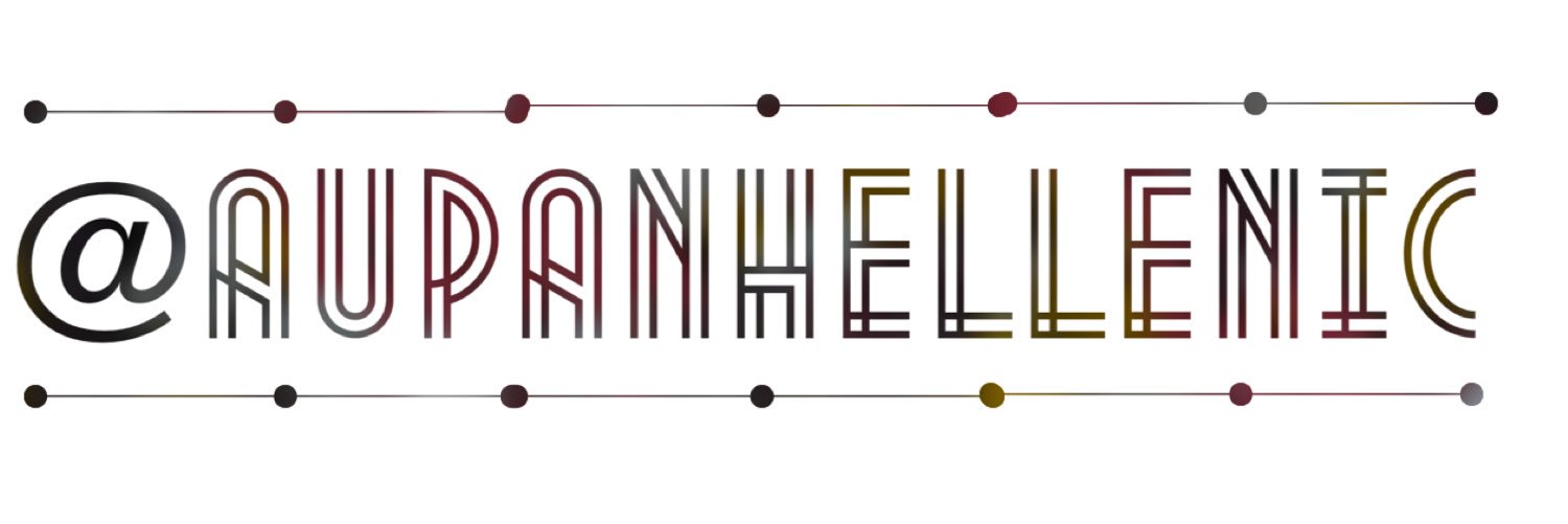 AU Panhellenic banner