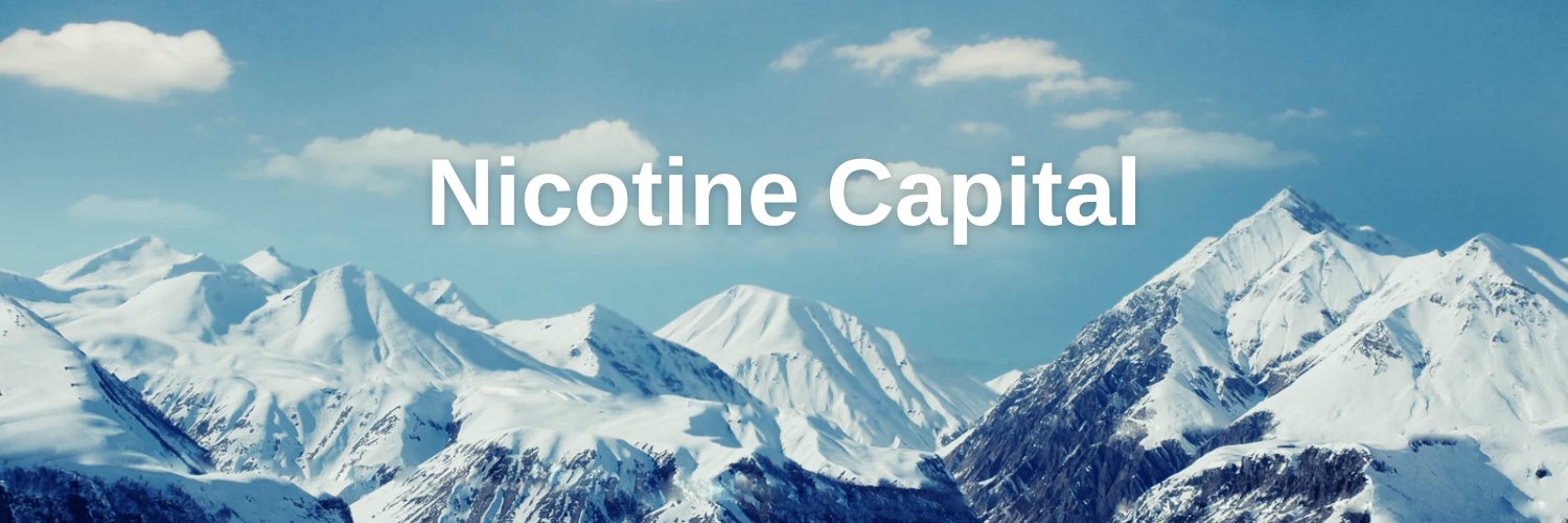 Nicotine Capital's banner