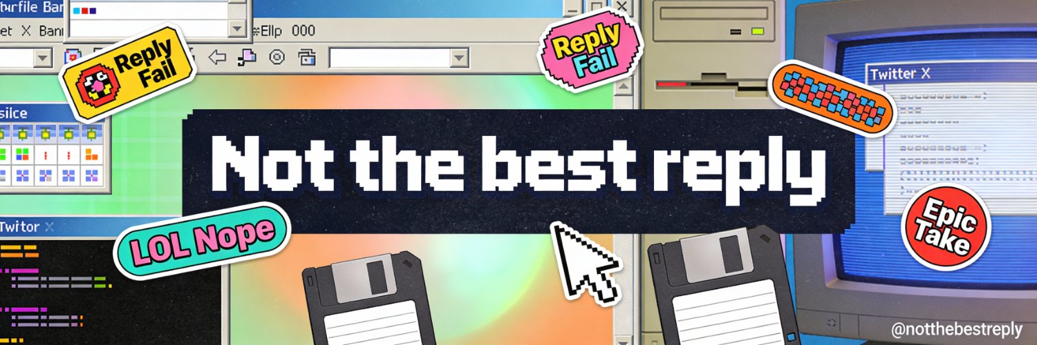 notthebestreply banner