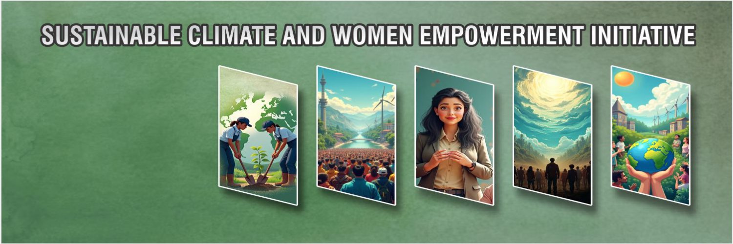 Sustainable Climate & Women Empowerment Initiative banner
