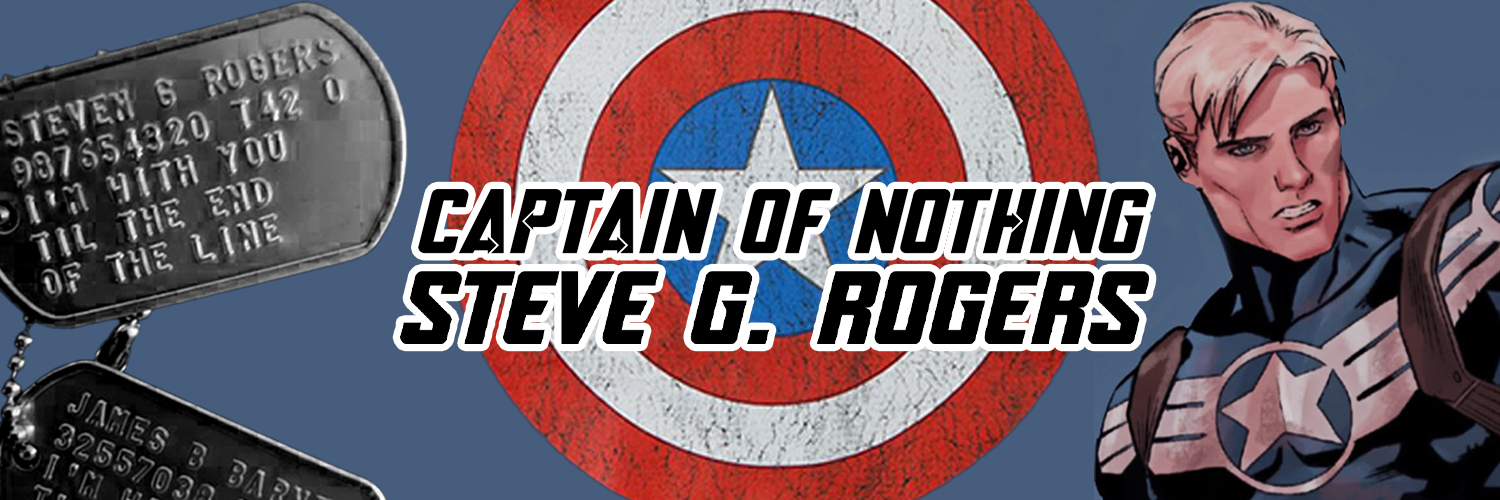 STEVE ROGERS. banner