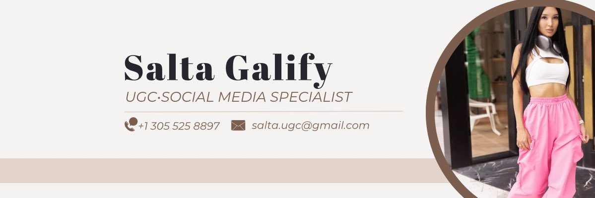 Salta | UGC | Content Creator banner