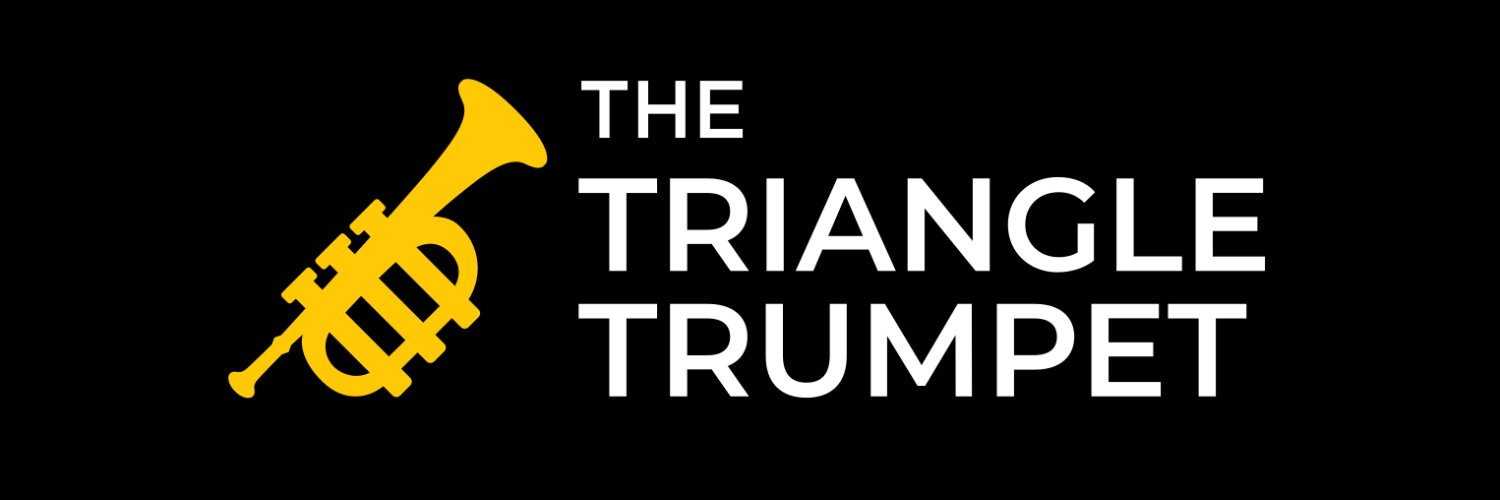 The Triangle Trumpet's banner