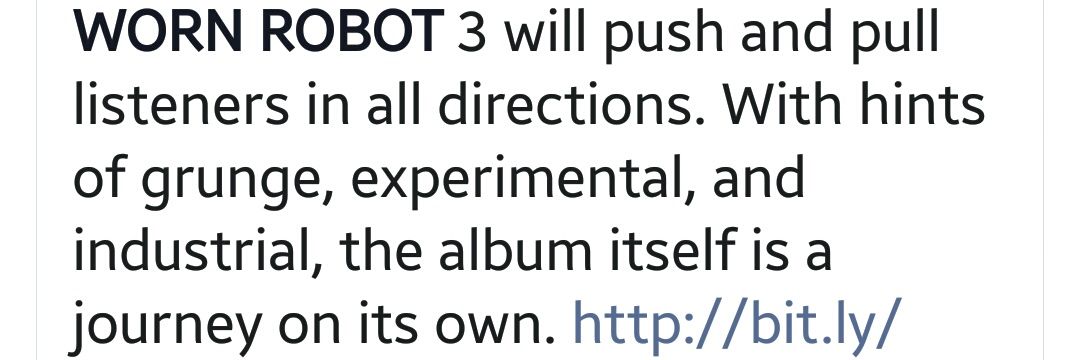 Worn Robot banner