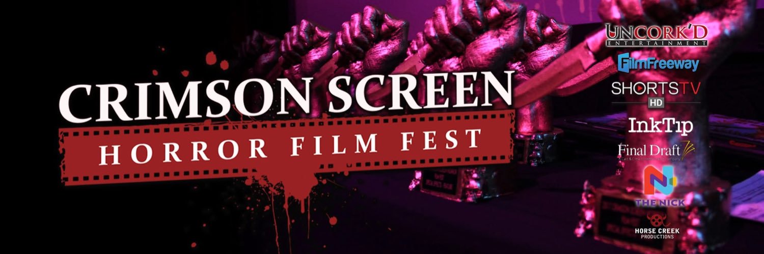 Crimson Screen Horror Film Fest banner