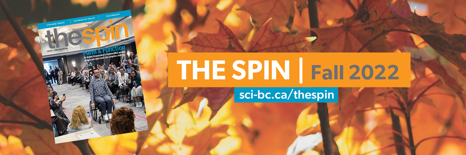Spinal Cord Injury BC banner