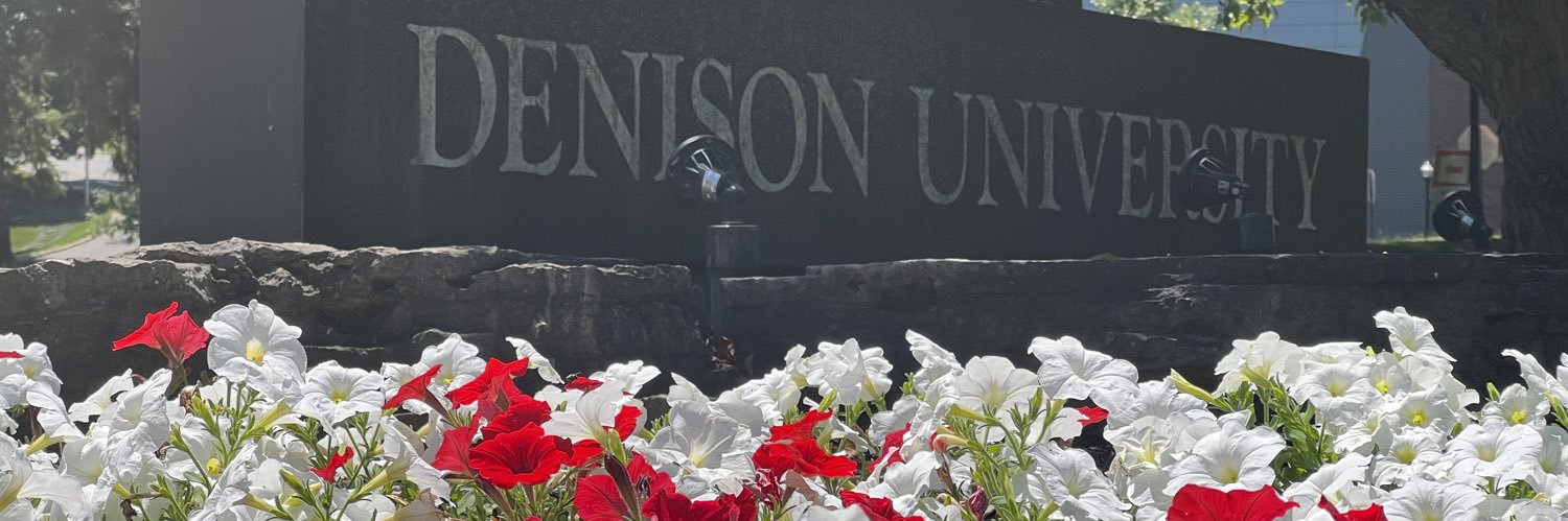 Denison University banner