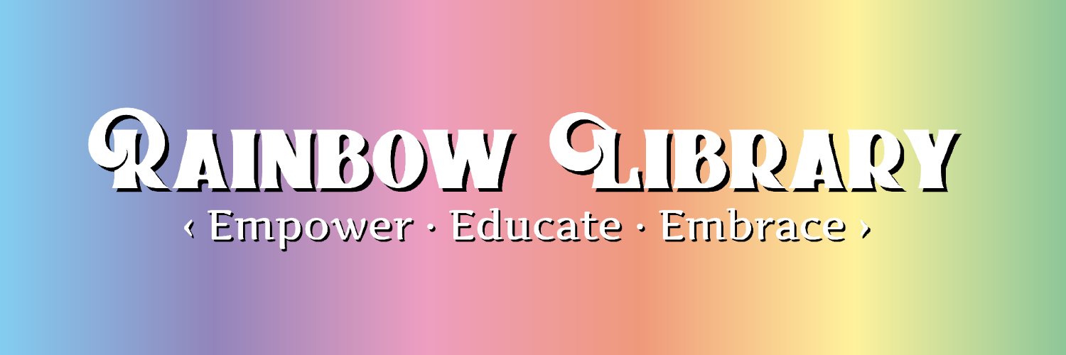 Rainbow Library's banner