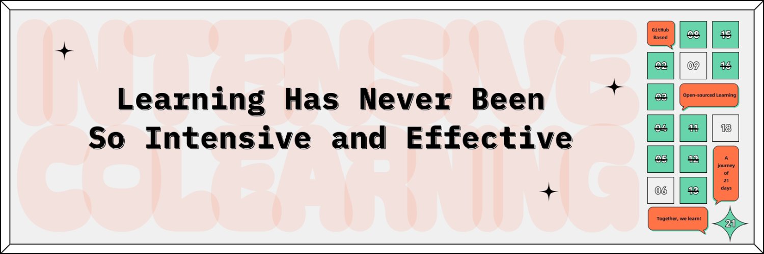 Intensive Co-Learning banner