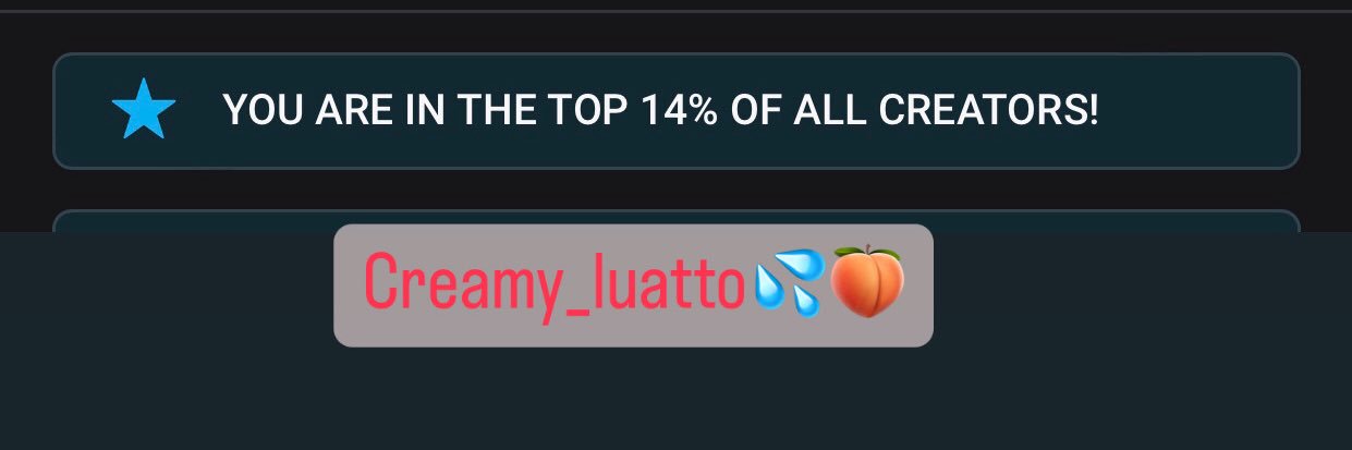CreamyL👀🤤/ Only Answering to Ft or Menu banner