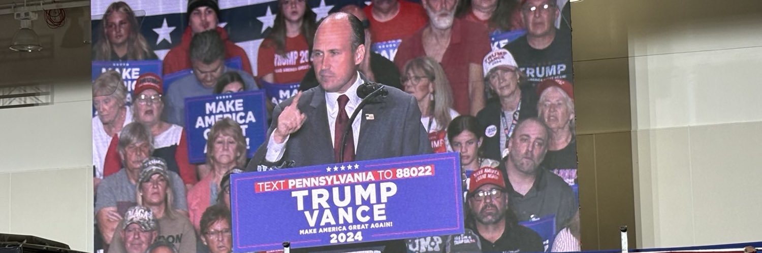 Nick Langworthy's banner
