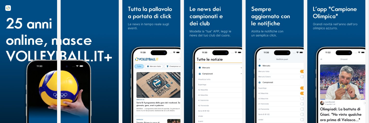 Volleyball.it, online since 2000 banner