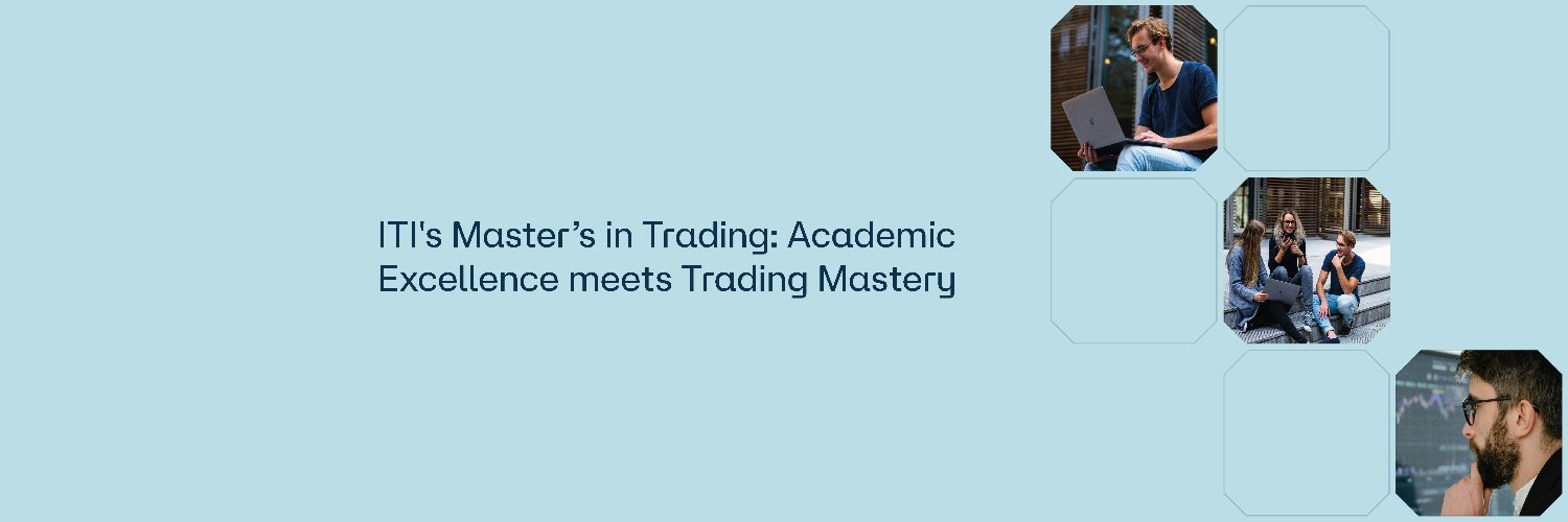 International Trading Institute's banner