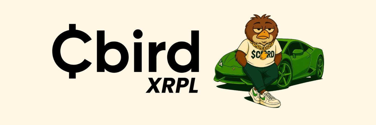 Common Bird on XRPL's banner