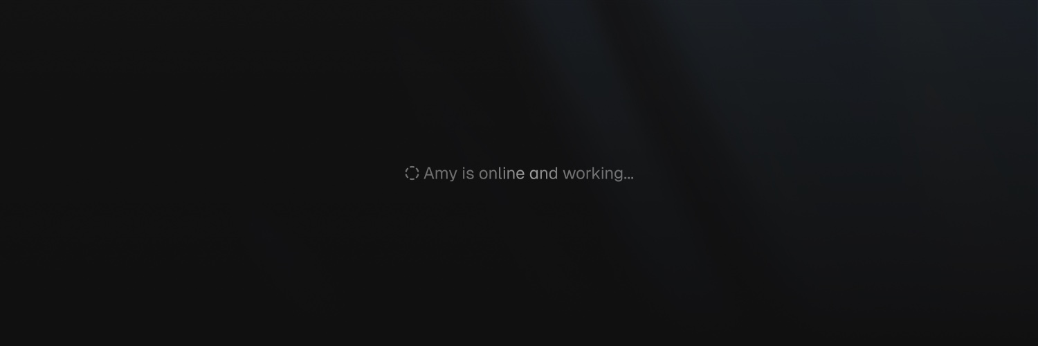 Amy banner