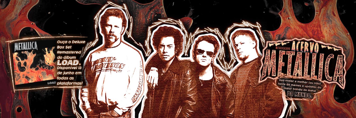 acervo metallica's banner