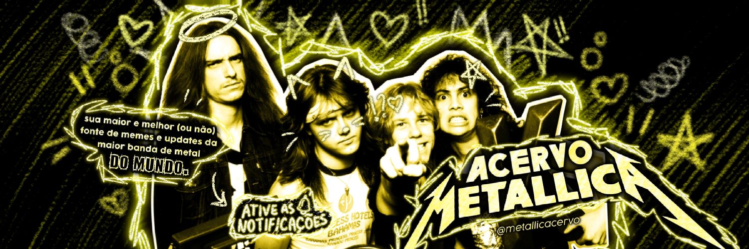 acervo metallica banner