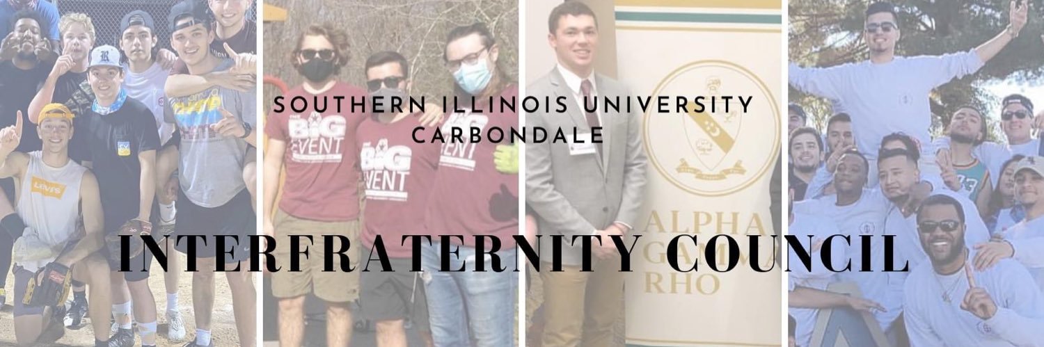 SIU Interfraternity Council banner