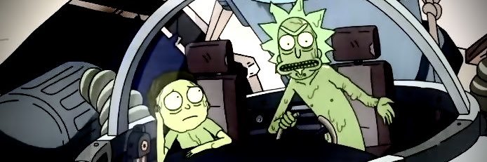 ɔᴉxoʇ morty🍏 banner