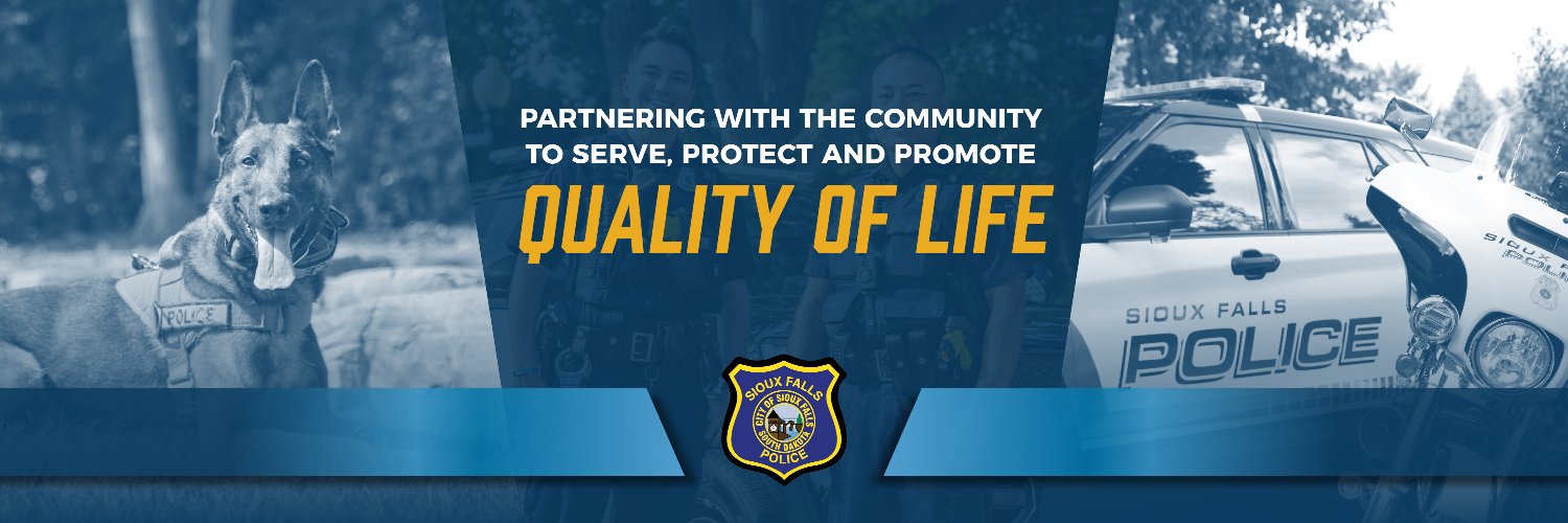 Sioux Falls Police banner