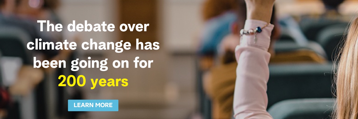 Climate Debate History banner
