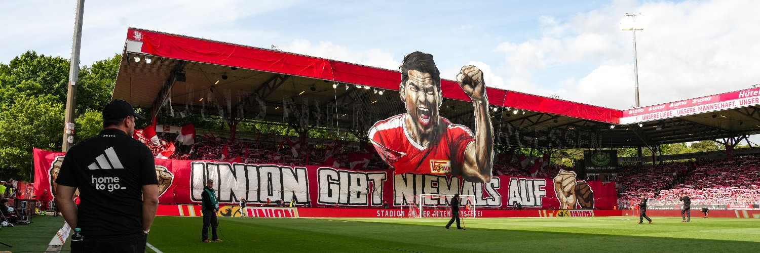 1. FC Union Berlin's banner