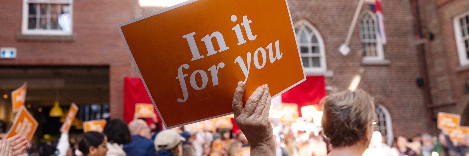NDP's banner