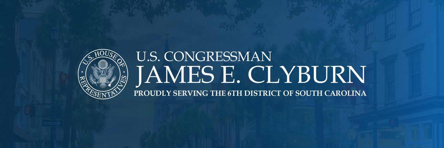 James E. Clyburn's banner