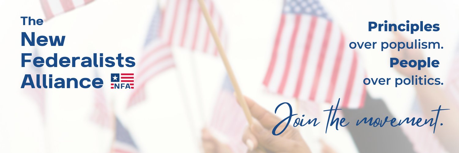 New Federalists Alliance's banner