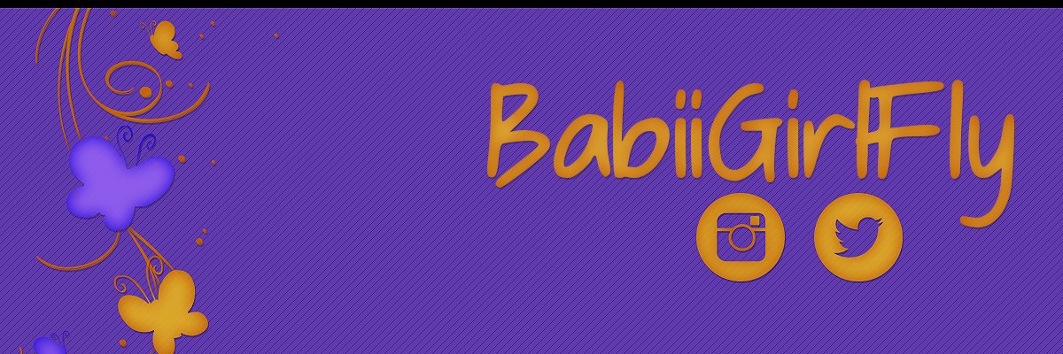 BabiiGirlFly💜🧡 banner