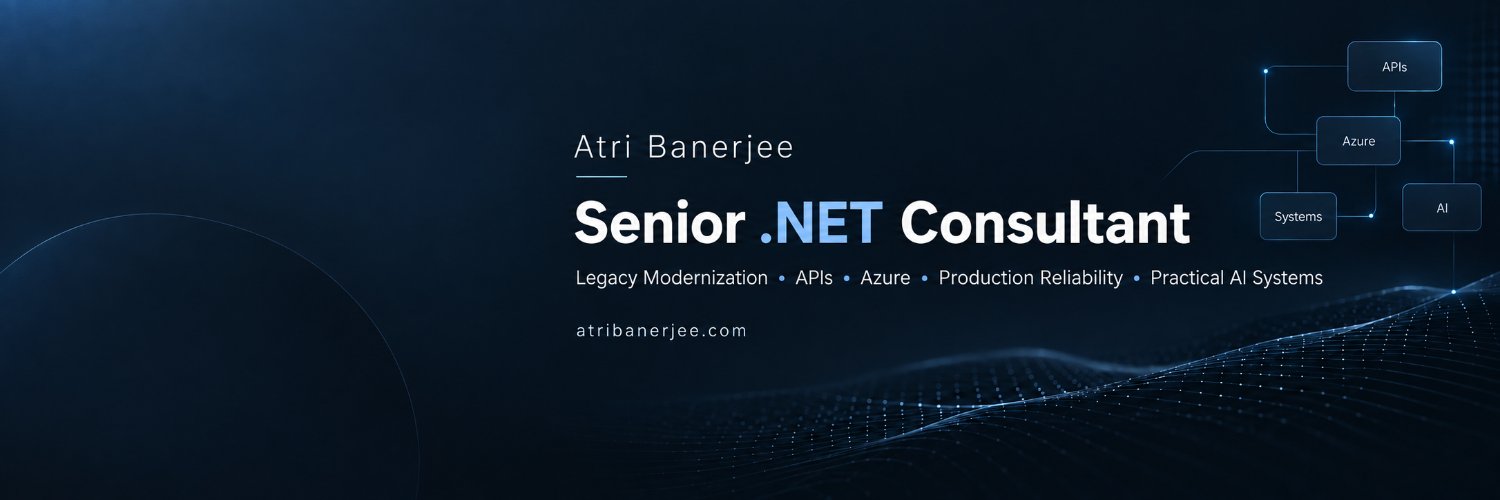 atritih's profile banner image