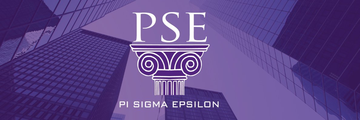 Pi Sigma Epsilon banner