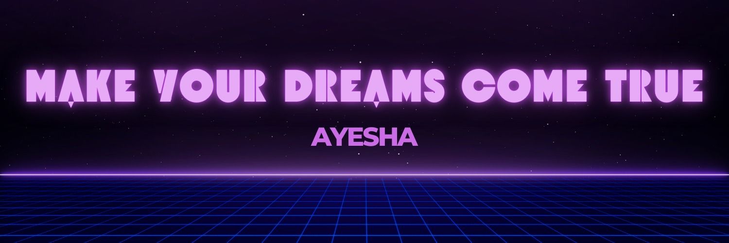 Ayesha Tabassum's banner